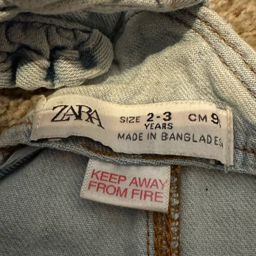 Zara Light Blue Kids Overalls - Picture 5 of 5